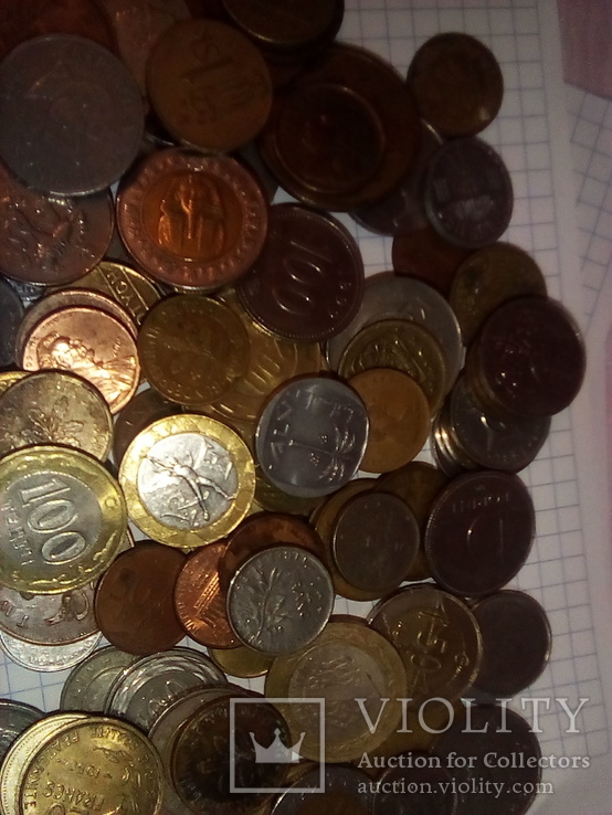 100 шт разных монет, фото №3