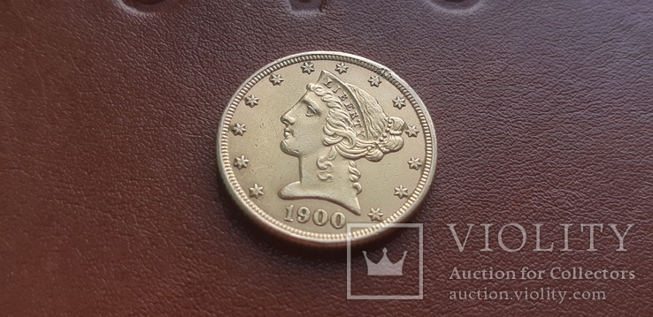  5 долларов 1900 г. США Liberty Head (Голова Свободы), фото №5