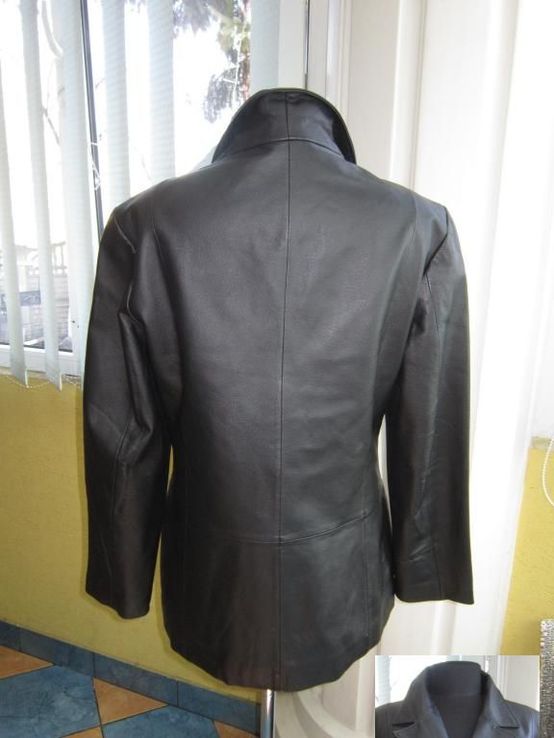 Женская кожаная куртка - пиджак JOY. Англия. Лот 898, фото №3