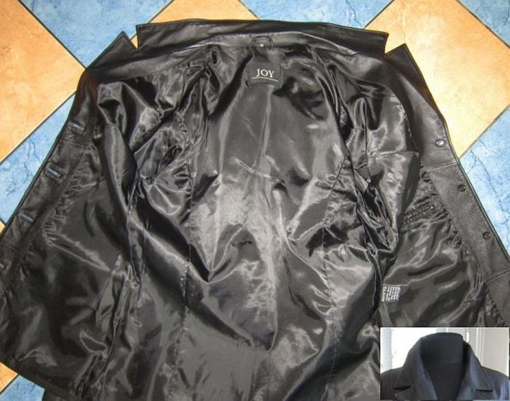 Женская кожаная куртка - пиджак JOY. Англия. Лот 898, фото №6