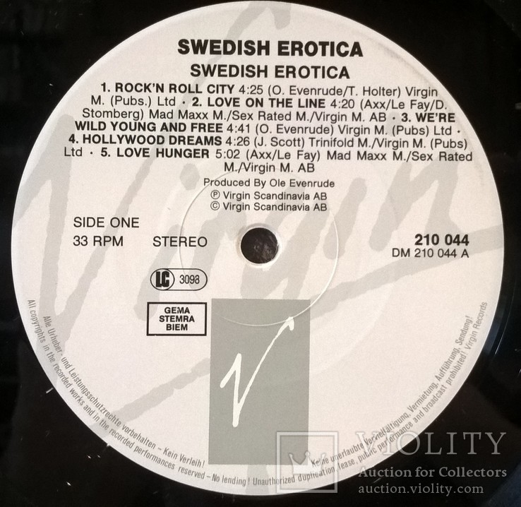 Swedish Erotica Swedish Erotica 1989