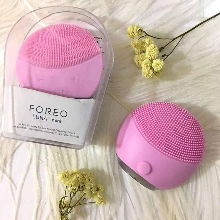 Электронная щетка для чистки лица Foreo Luna mini 2- массажёр Форео ПУДРА., фото №10