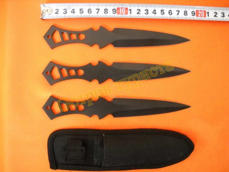 Ножи метательные 009 набор 3 шт, фото №3