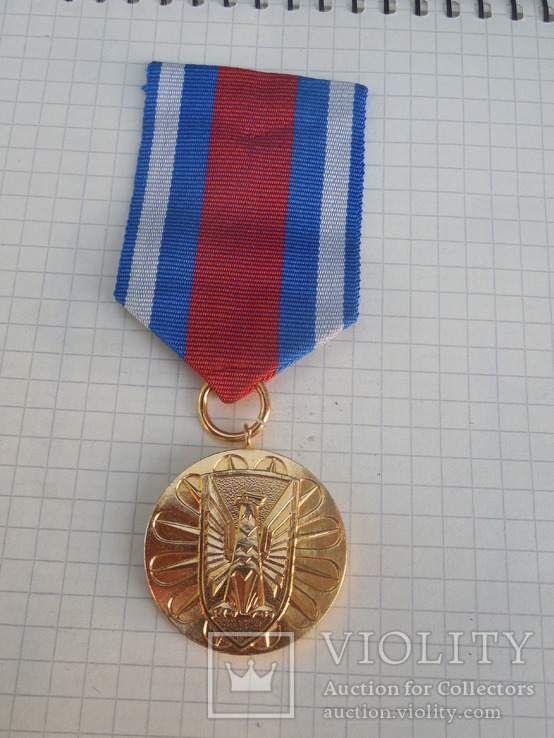 Медаль За заслуги в охране общественного порядка Польша