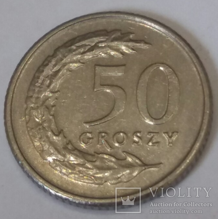 Польща 50 грошей, 2010
