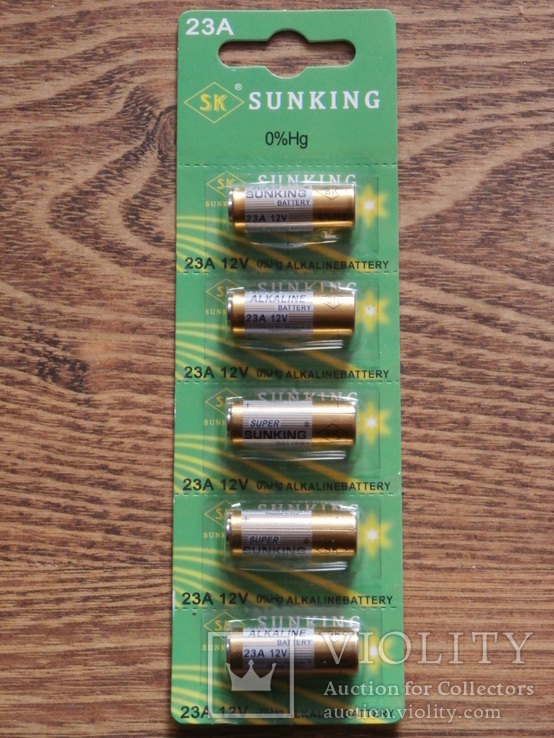 Батарейка Sunking 23A 12v Alkaline Battery Блистер 1 батерейка