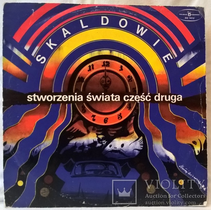 Skaldowie ‎ (Stworzenia Świata Część Druga) 1976. (LP). 12. Vinyl. Пластинка. Poland, фото №2