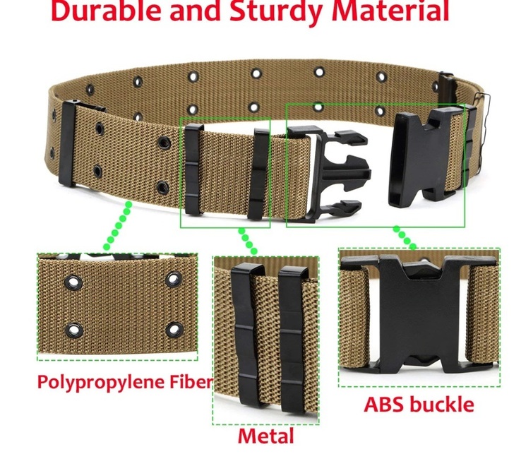 Ремень тактический разгрузочный высокопрочный 5.3 см. Хаки. Блиц., numer zdjęcia 11