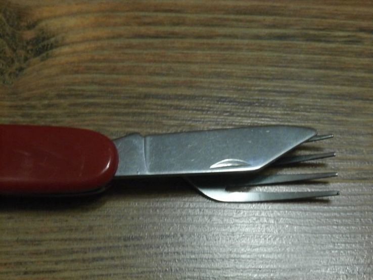 Туристический набор 6в1 нож,вилка,нож,штопор,открывалка,шило, photo number 4