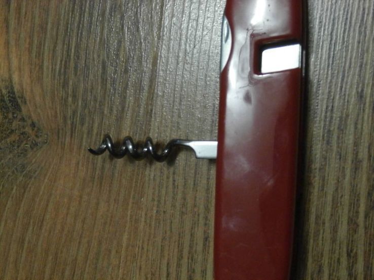 Туристический набор 6в1 нож,вилка,нож,штопор,открывалка,шило, photo number 6