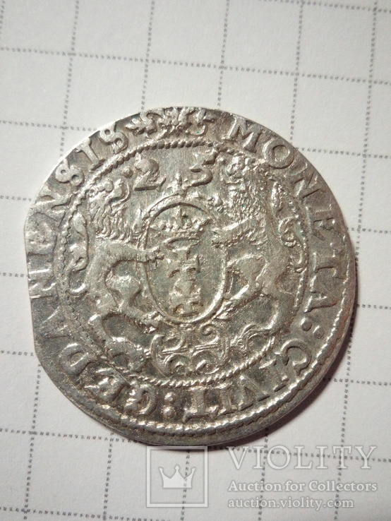 Орт Сигизмунд lll ваза 1625, фото №3