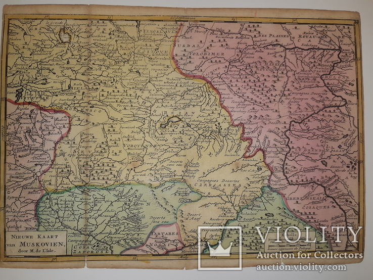 1720 Карта Юга России, фото №3