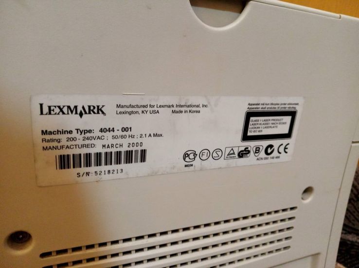 Принтер лазерный Lexmark Optra E310, фото №5