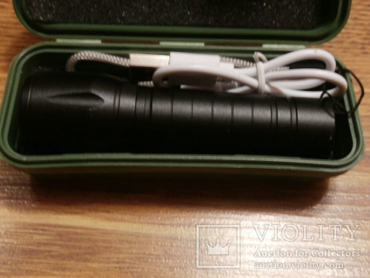 Тактический Аккумуляторный фонарь Police 99000W BL-511 USB ZOOM Cree Q5 COB(боковой свет), фото №3