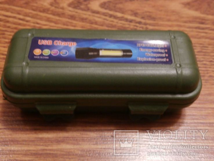 Тактический Аккумуляторный фонарь Police 99000W BL-511 USB ZOOM Cree Q5 COB(боковой свет), фото №4