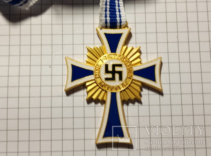 Третий Рейх. Почётный крест немецкой матери, 1 степени копия #208