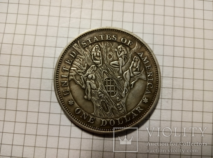 1 доллар 1897 год Хобо США #304копия
