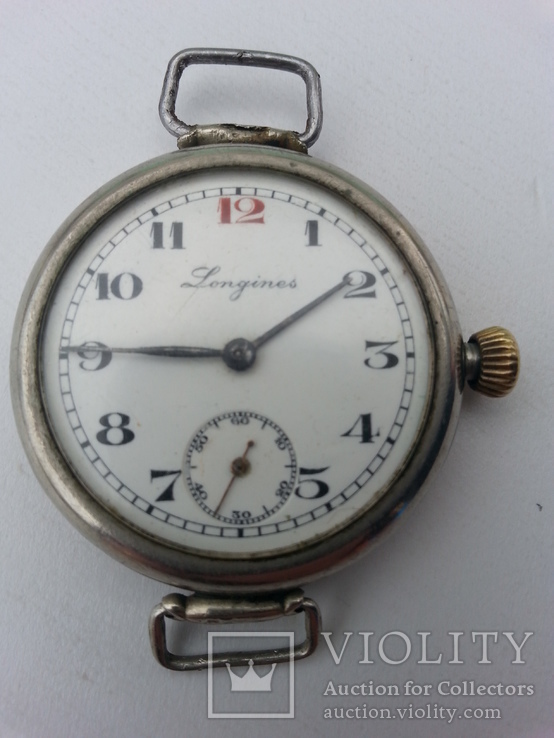 Часы longines рабочие 1916-1918г.