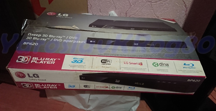 Проигрыватель LG Blu-ray 3D с функцией Smart TV (модель LG BP620), numer zdjęcia 10