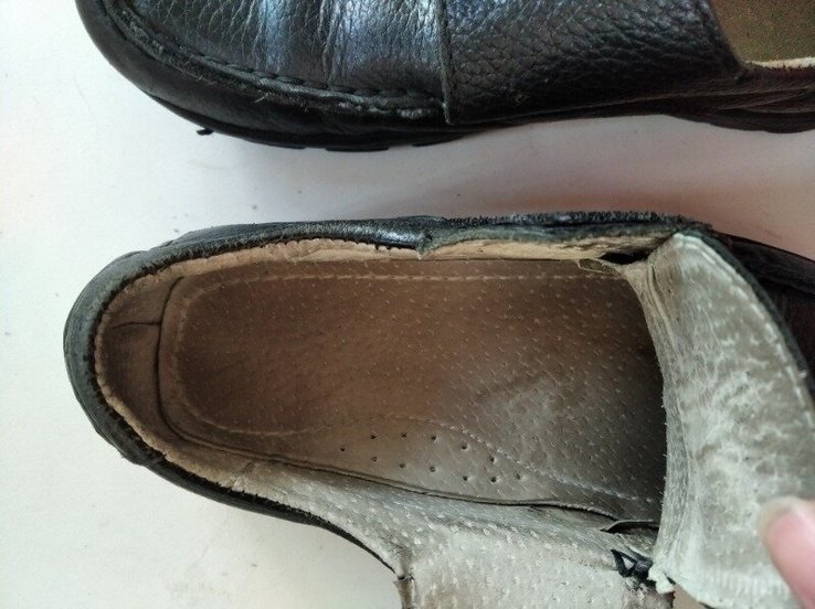 Мокасини туфлі натуральна шкіра встілка-20см, фото №7