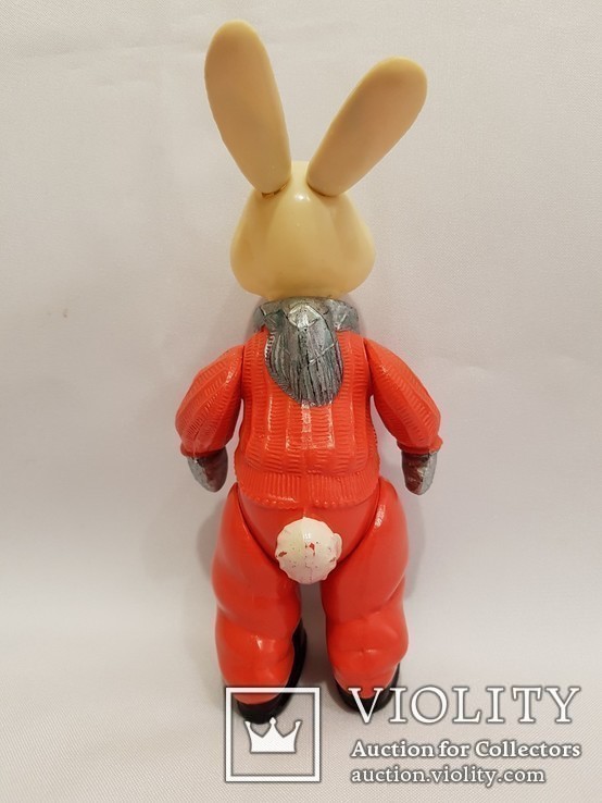   sssr doll celluloid xylonite plastik toy plaything bauble целлулоид зайка заяц, фото №5