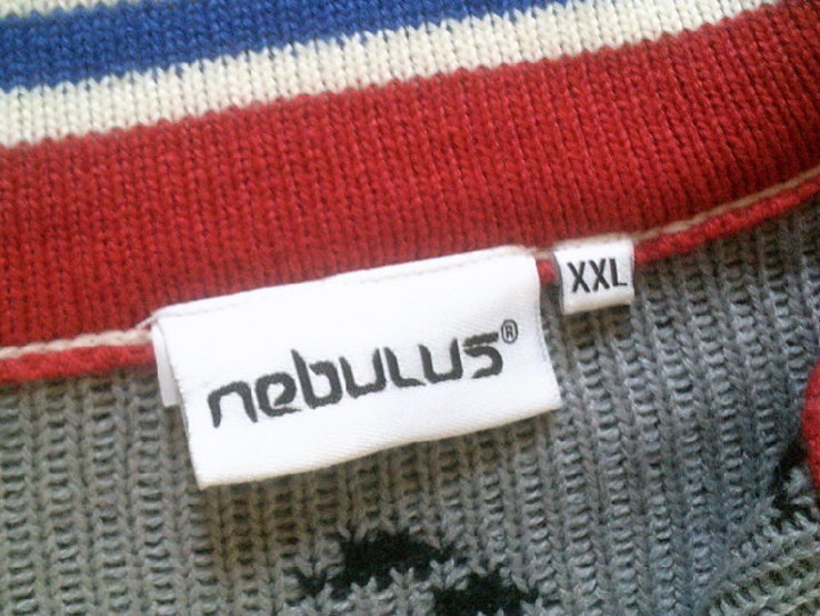 Nebulus - фирменный стильный теплый свитер разм.XXL, фото №5