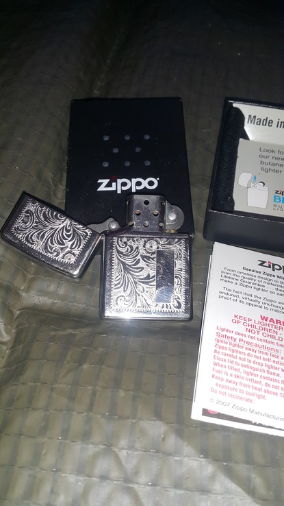 Зажигалка Zippo Classic venetian оригинал, фото №5