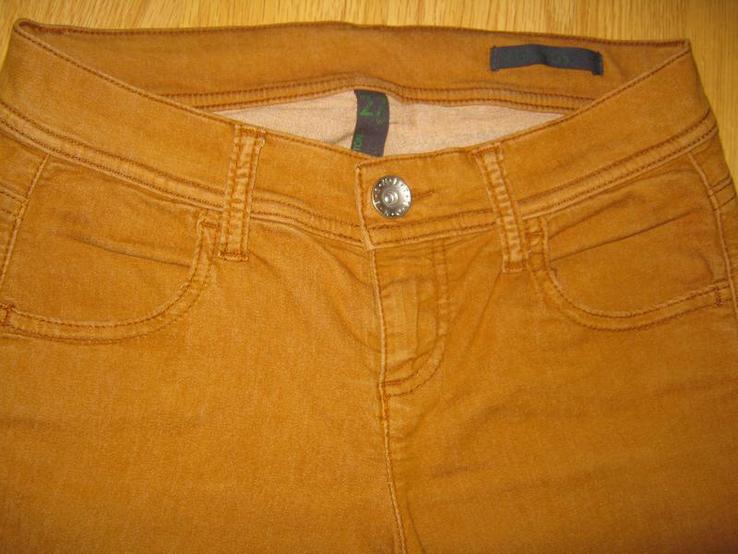 Стрейчові штани benetton jeans роз s, фото №5