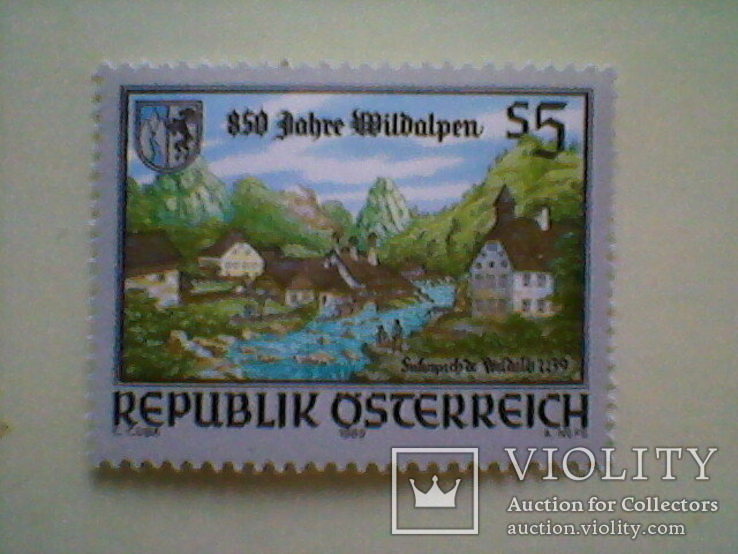 Австрия. Альпы природа. 1989 г.