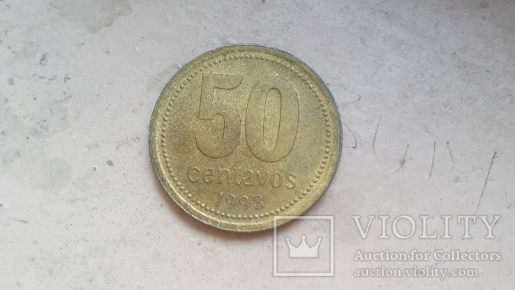 50 centavos 1993 poку, фото №2