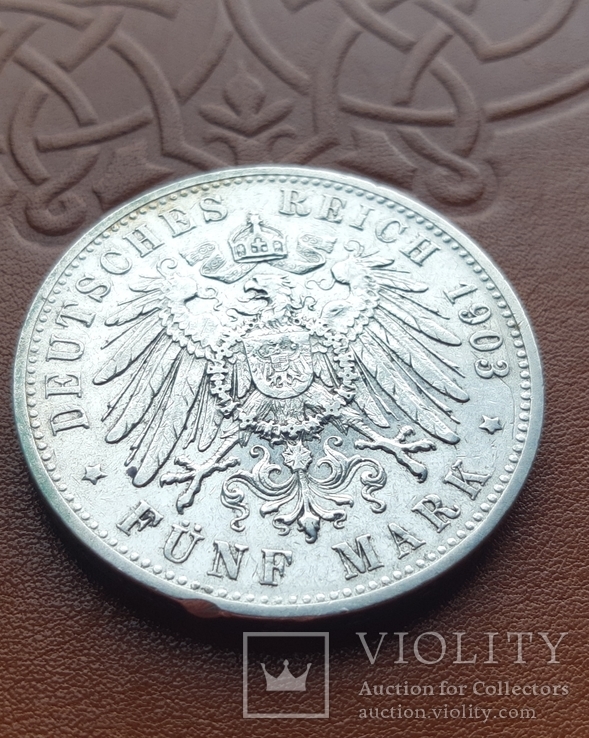5 марок 1903 р. Вюртемберг, фото №12