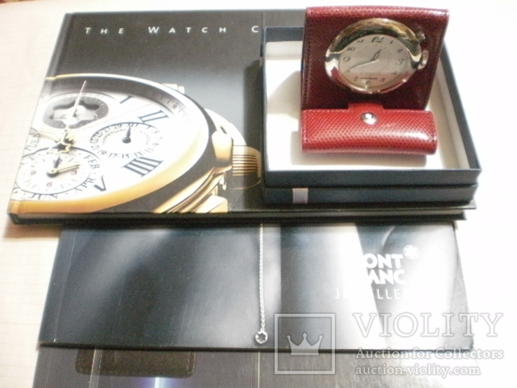 Оригинальные швейцарские часы - будильник MONTBLANC
