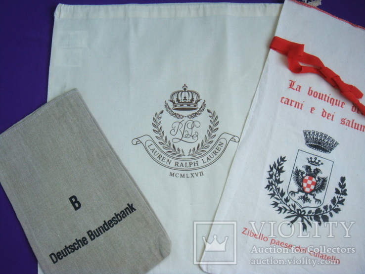 Банковский мешок Германия, мешок с Гербом и фирменная упаковка Ralph Lauren