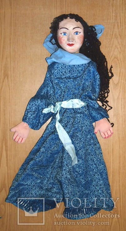 Кукла Папье маше Цыганка Кукольный театр Театральная кукла, фото №2