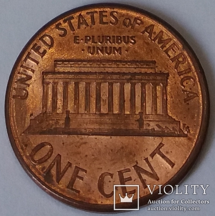 США 1 цент, 1989, фото №3