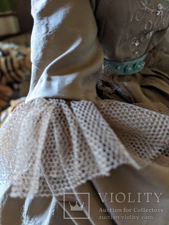 Кукла авторская Глаша текстильная шарнирная, фото №13