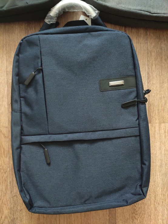 Городской рюкзак для ноутбука, с USB, ручка алюминиевая, фото №3