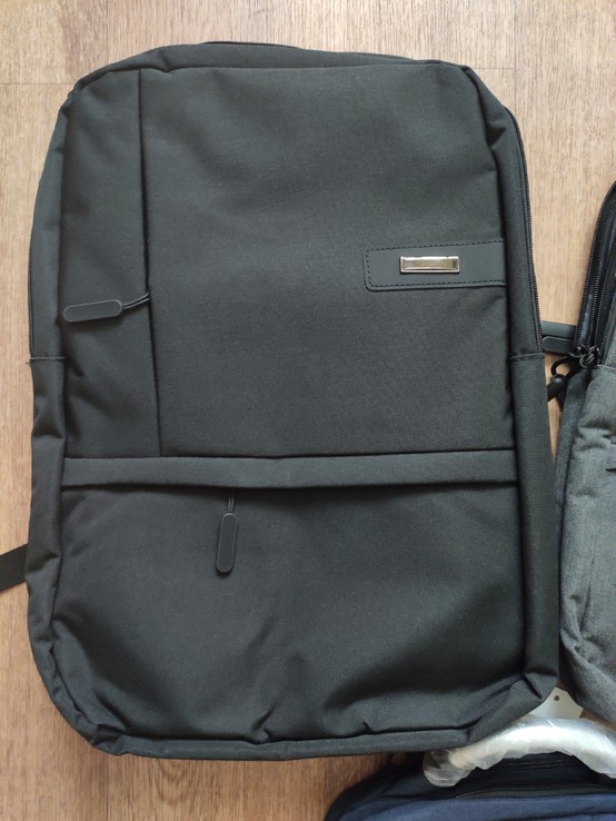 Городской рюкзак для ноутбука, с USB, ручка алюминиевая, фото №4