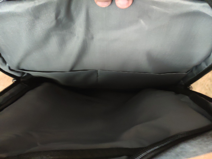 Городской рюкзак для ноутбука, с USB, ручка алюминиевая, фото №8