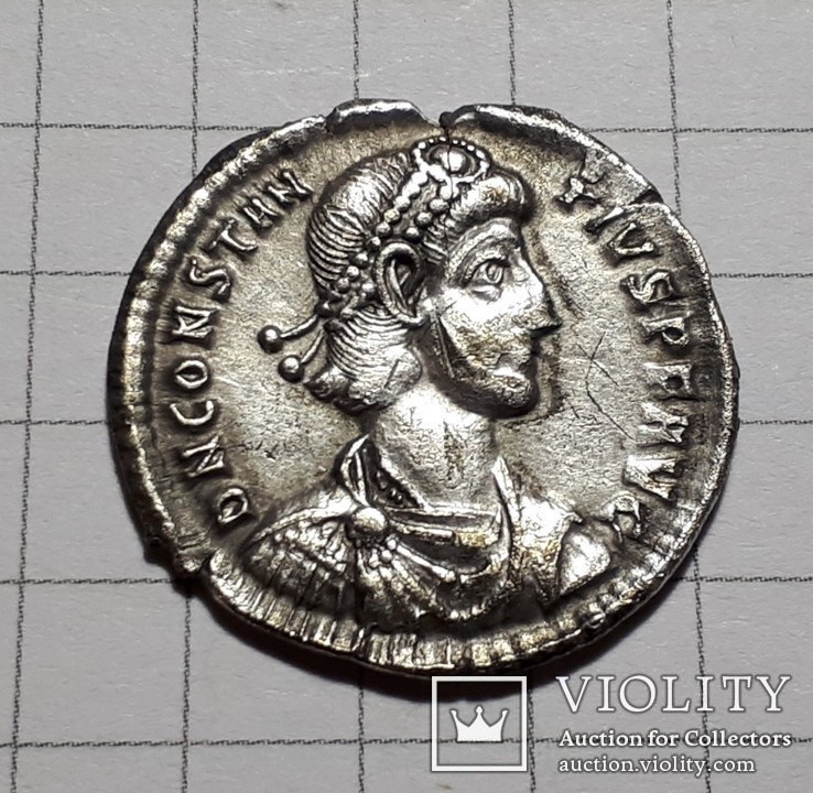 Силиква Констанций II, м.д. Сирмий, 355-361., фото №2