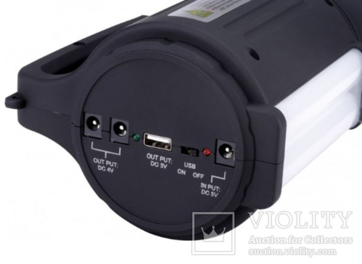 Ручной аккумуляторный фонарь с функцией PowerBank, фото №9