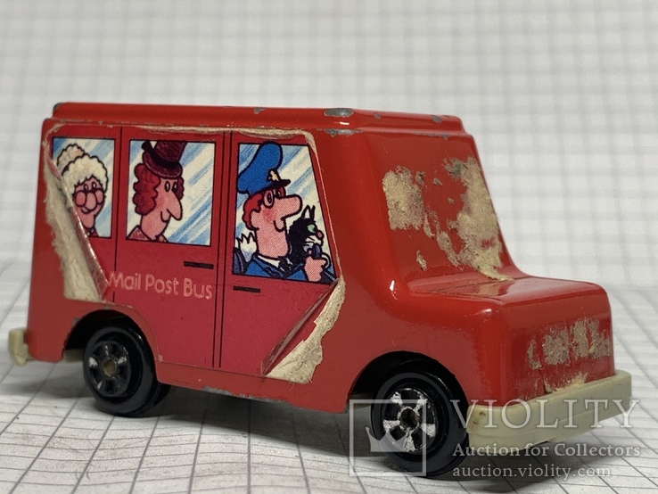 Camionnette Postman Pat – Montre Talc – ERTL Woodland Animations 1983 – Vintage