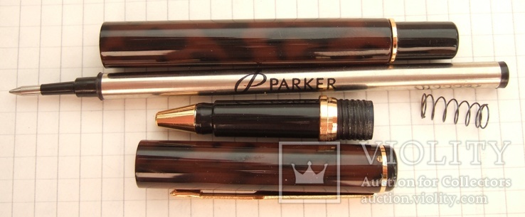 Новая ручка Parker Rialto в родном футляре. Англия, 2006 г. Стержень новый., фото №5