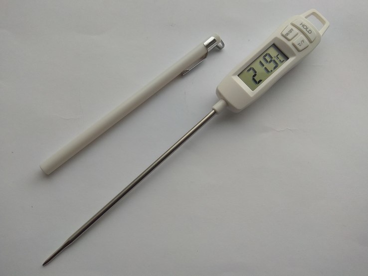Пищевой кулинарный цифровой термометр термощуп TP-400, фото №2