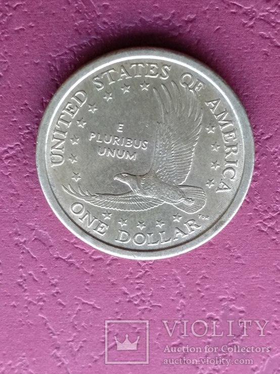США 1 доллар 2000P n2347, фото №3