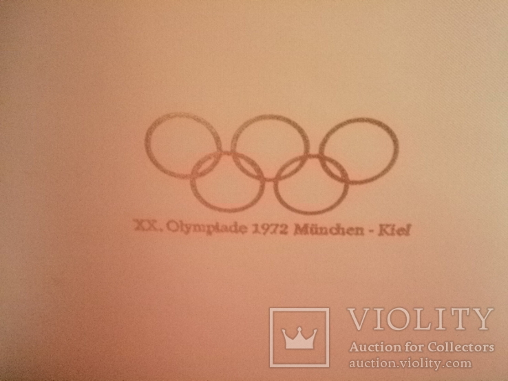 Футляр для серебряных монет Германии "Олимпиада 1972г. Мюнхен", фото №3