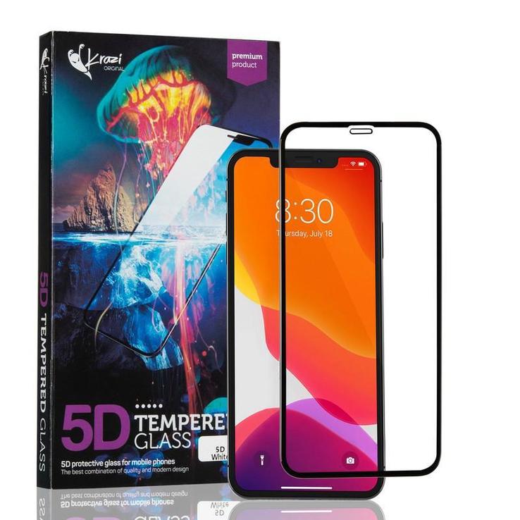 Защитное стекло Krazi 5D for iPhone 11 Pro Black 76239, numer zdjęcia 2