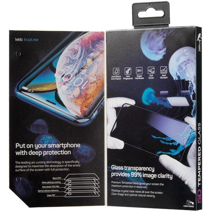 Защитное стекло Krazi 5D for iPhone 11 Pro Max Black 76238, numer zdjęcia 3