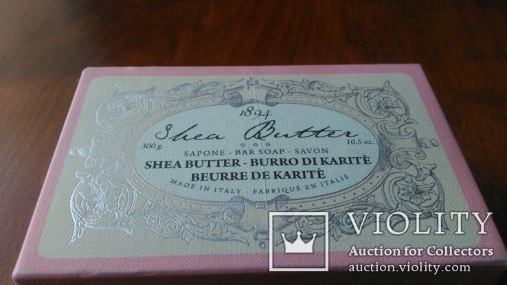 Упаковка-коробочка от коллекционного итальянского мыла, фото №2