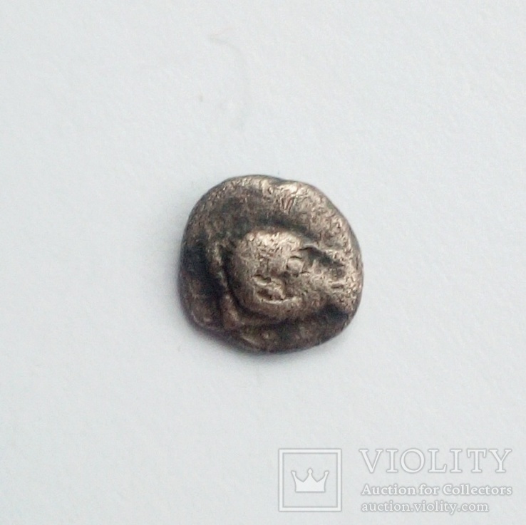Гемиобол (серебро) Кария, г.Галикарнас, 480 - 450 гг.до н.э., фото №6